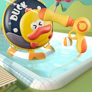 اسباب بازی تفنگ آب پاش مدل کوله پشتی مخزن دار طرح اردک Water Gun Backpack Duck_اسباب بازی
